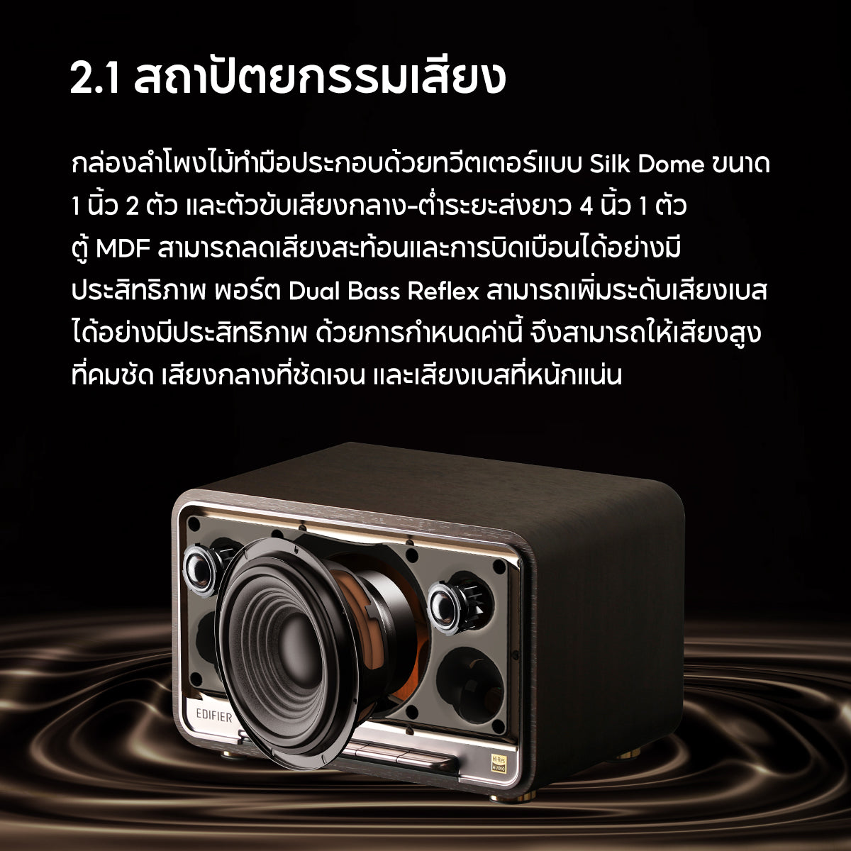 Edifier D32 Hi-Fi Speaker